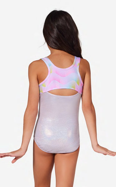 SUNSET WAVE SUNSET LEOTARD - CHILD - First Class Dancewear NQ