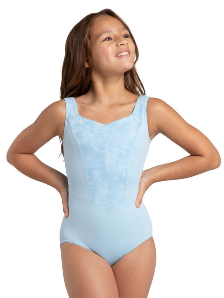 JEWEL GARDEN SAPPHIRE LEOTARD - CHILD