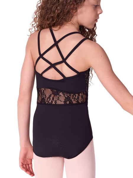 SOFT ELEGANCE LACE CAMISOLE LEOTARD - TWEEN