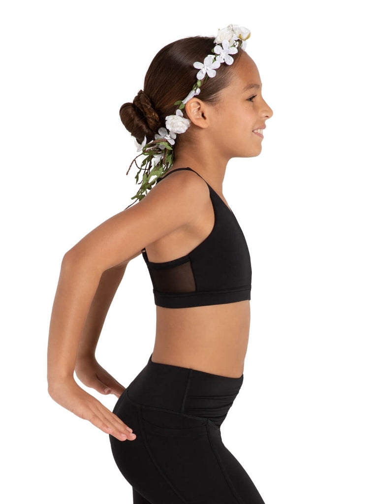 WILDFLOWER IRIS MESH BRA TOP - GIRLS