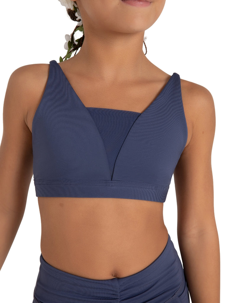 WILDFLOWER IRIS MESH BRA TOP - GIRLS