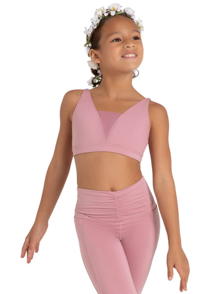 WILDFLOWER IRIS MESH BRA TOP - GIRLS
