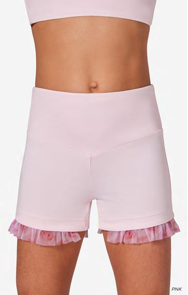 COMING UP ROSES FLEUR SHORT - CHILD - First Class Dancewear NQ