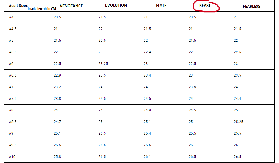 Nfinity beast 2025 cheer shoes